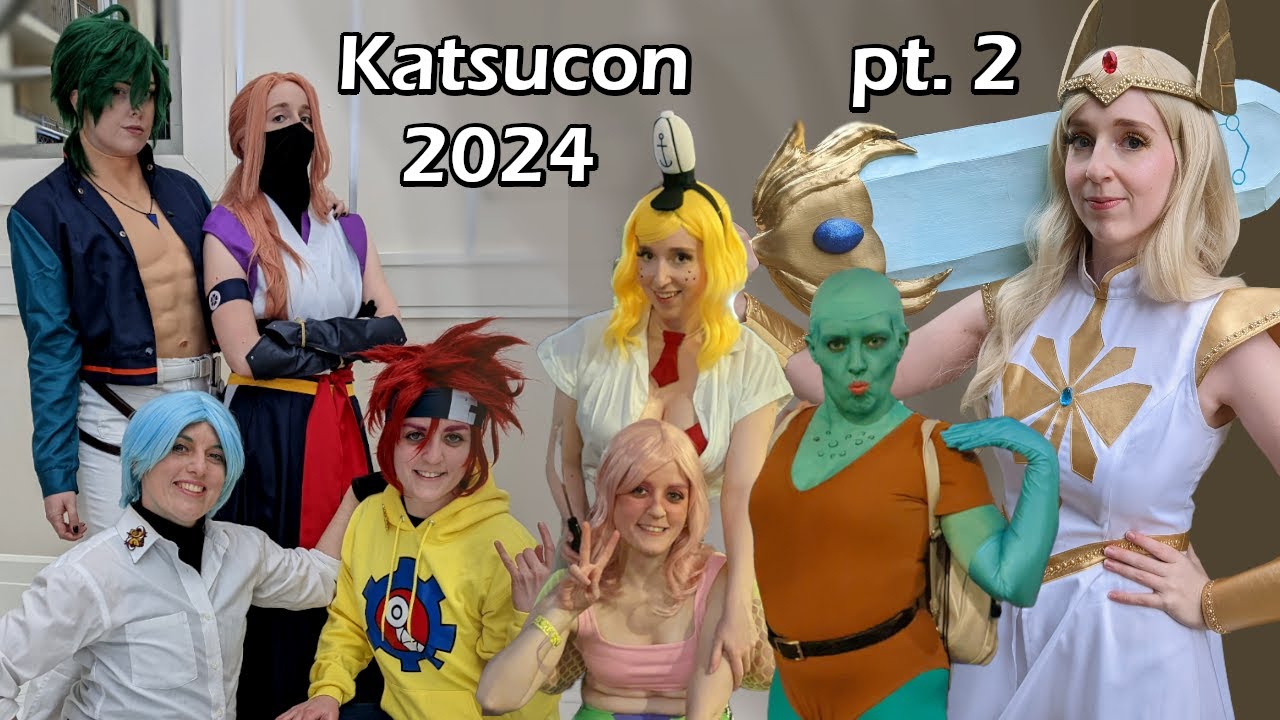 Katsucon 2024 SLAYED | Vlog Part 2 | Met Gala, Handsome Squidward, and SK8