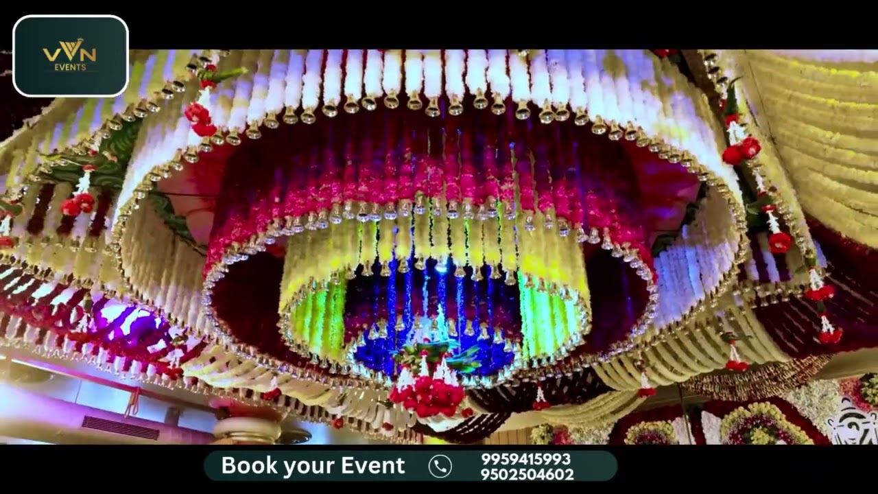 Royal Wedding Decor Ideas in Tirupati | VVN Events & Weddings