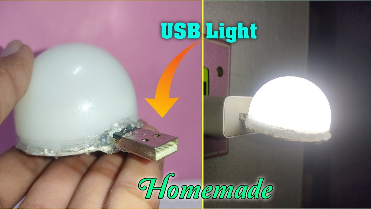 How to Make USB Light at Home | Usb Light | Mr. Anup Experiment's