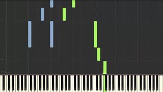 Senya  - Naruto Shippuden - Piano Tutorial | SYNTHESIA