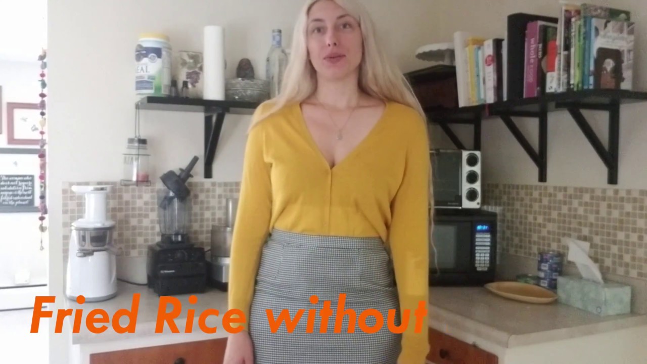 Fried Rice without rice IBS recipes A day in the life of a 6'2