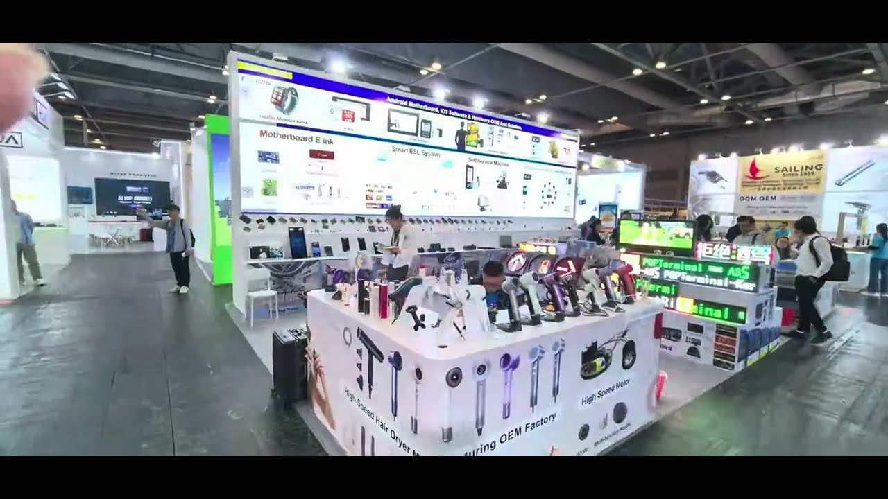 Teejoin Smart Appliances Team at Hong Kong Spring Global Sources Electronics Fair 2025 