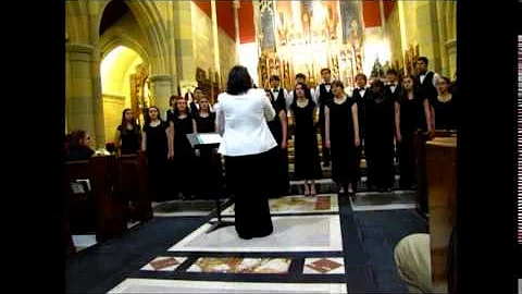 Dixit Maria presented by THS Honors Chorus