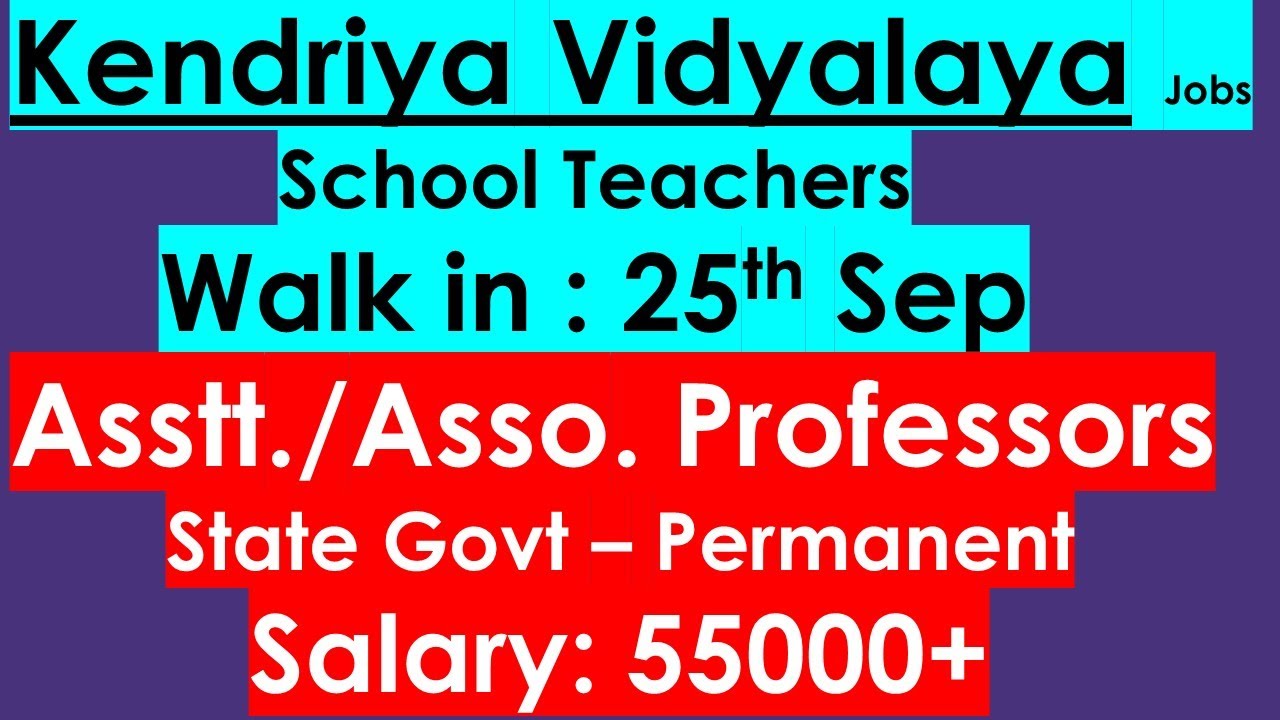 kendriya-vidyalaya-vacancies-asstt-asso