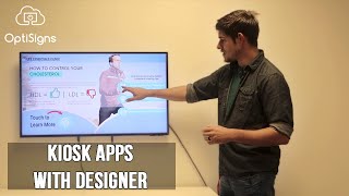 Enhance User Experience with Kiosk Functionality via OptiSigns Designer App screenshot 1