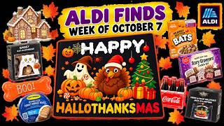ALDI FINDS WEEK OF OCTOBER 7  Christmas Items arriving. LED Light Up Ceramic Houses, Turkeys, More!