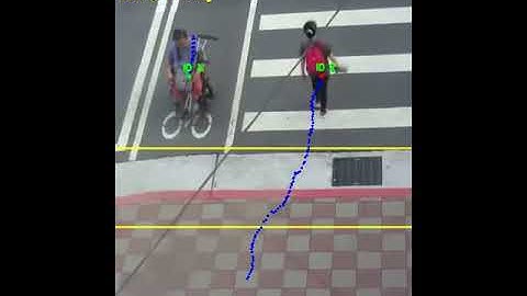 People Counting using Dlib Correlation Tracker algorithm @ubuntu