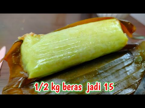 Cara Bikin Lepet Beras