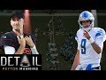 Peyton Manning Analyzes Josh Rosen's & Matt Stafford's Pre-snap Reads