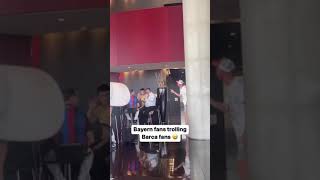 Bayern fans trolling Barca fans😂😂💔