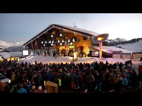 JEUX OLYMPIQUES - 30 ans après, Les Saisies ravive la flamme