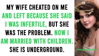 My WIFE cheated on me and left because she said I was INFERTILE, but she was the PROBLEM...