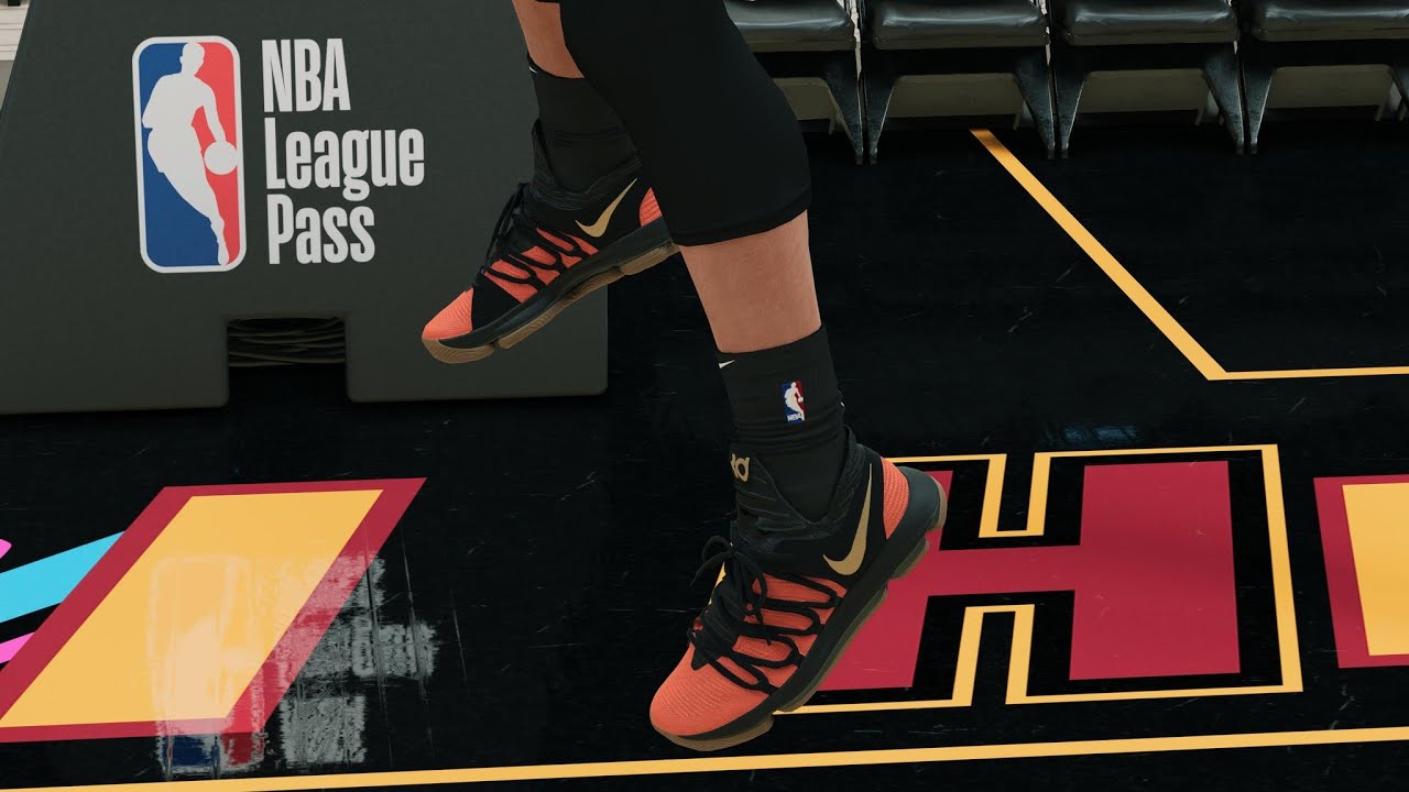 NBA 2K22 NextGen Shoe Creator KD 10 NFS Uni Red YouTube