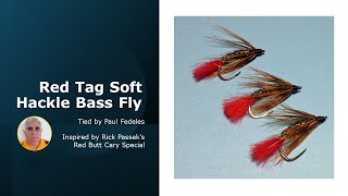Red Tag Soft Hackle Bass Fly | Fly Tying Tutorial screenshot 3