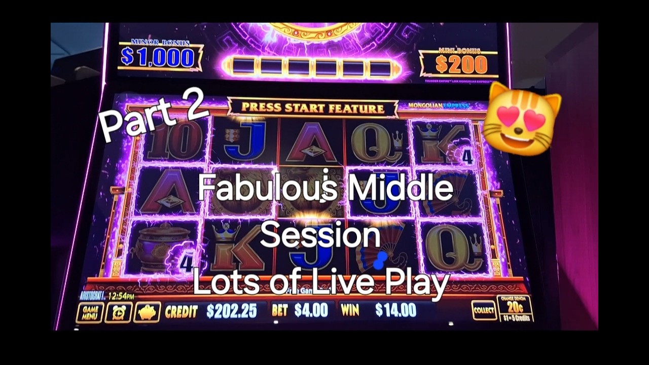 Thunder Empire ⚡ Mongolian Empress ???? + Huff N' Even More Puff ???????? Fabulous middle of the session ????????????
