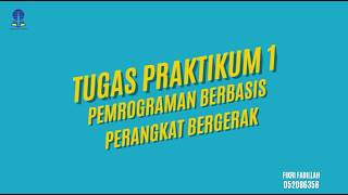 Tugas 1 Pemrograman Berbasis Perangkat Bergerak - Implementasi TypeScript