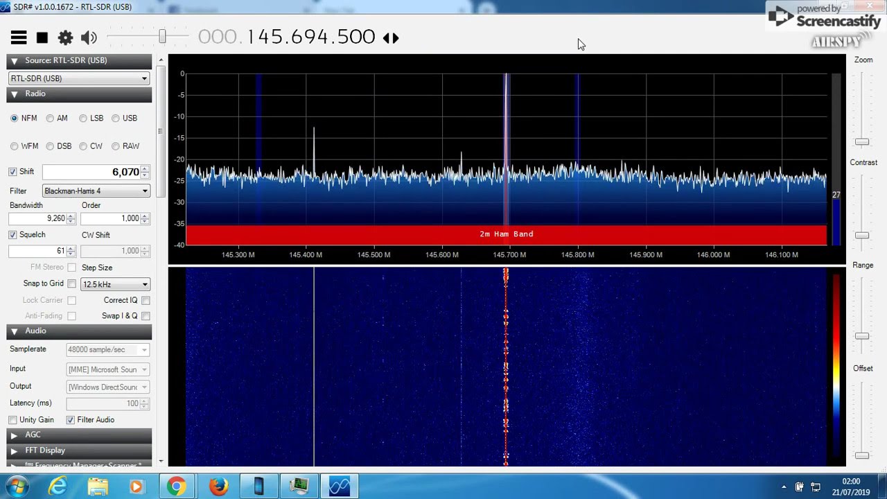 RTLSDR V3 Derby 2m Repeater YouTube
