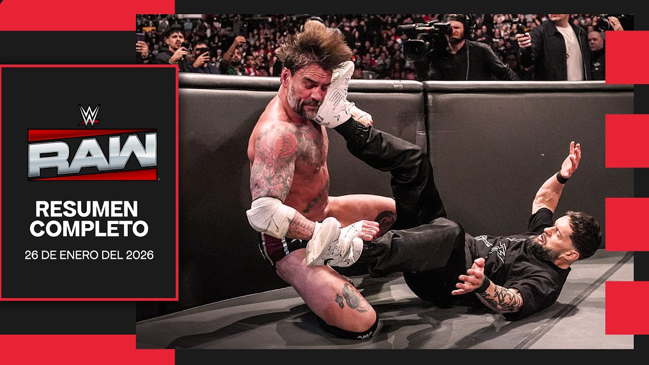 WWE RAW 26 Enero 2026 - Resumen Completo en Español