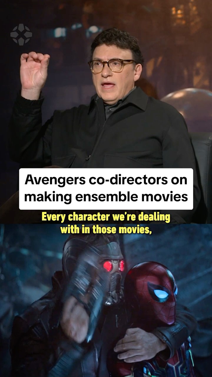 Anthony Russo talks how they focus on characters in an ensemble movie! #theelectricstate #avengers