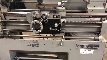1997 SHARP 1540S PRECISION ENGINE LATHE 15" X 40"