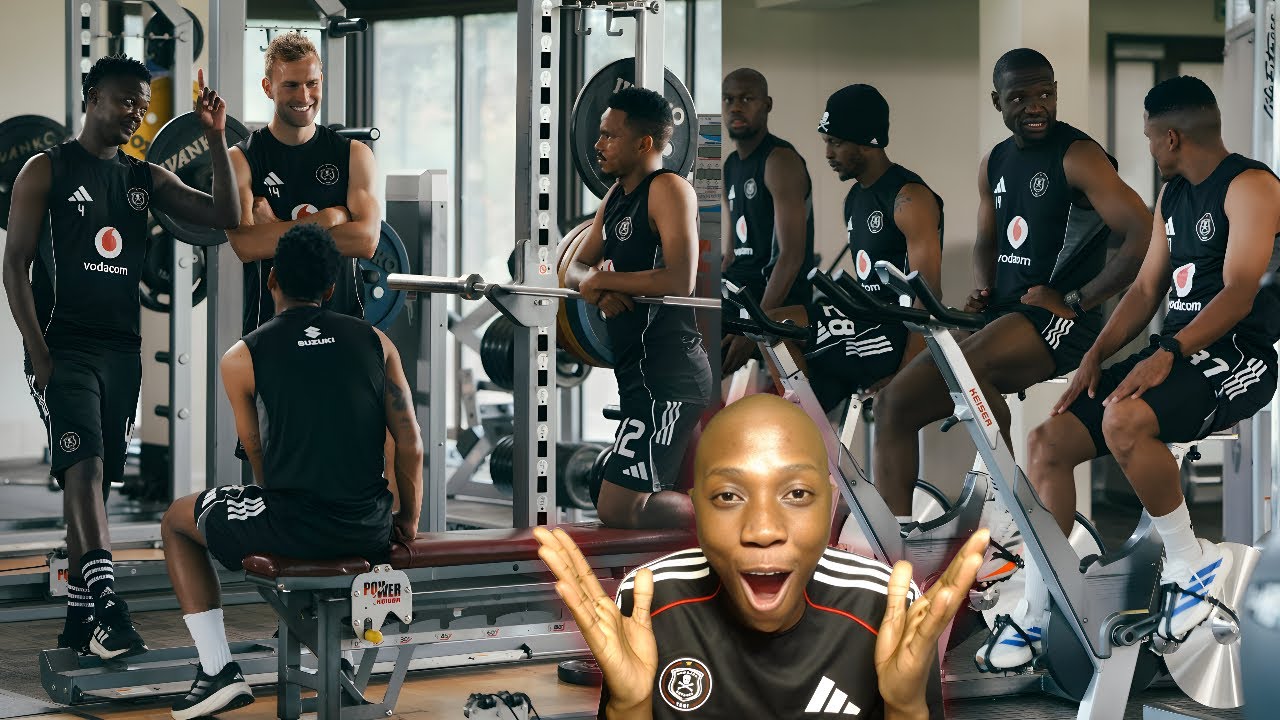 ORLANDO PIRATES CONTINUE TRAINING AHEAD OF PSL RESUMPTION