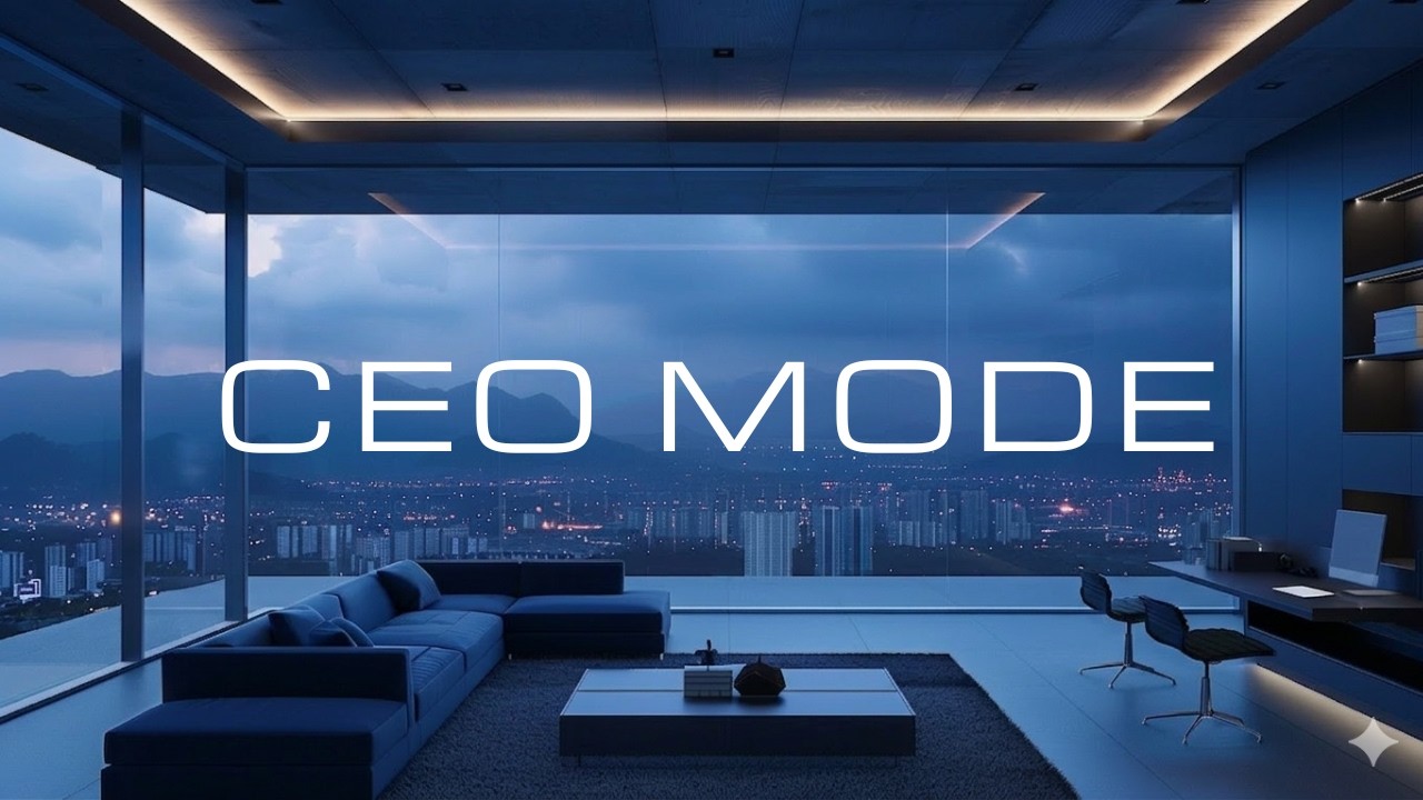 Deep Focus Music for Work — CEO MODE | Pre-Dawn Productivity