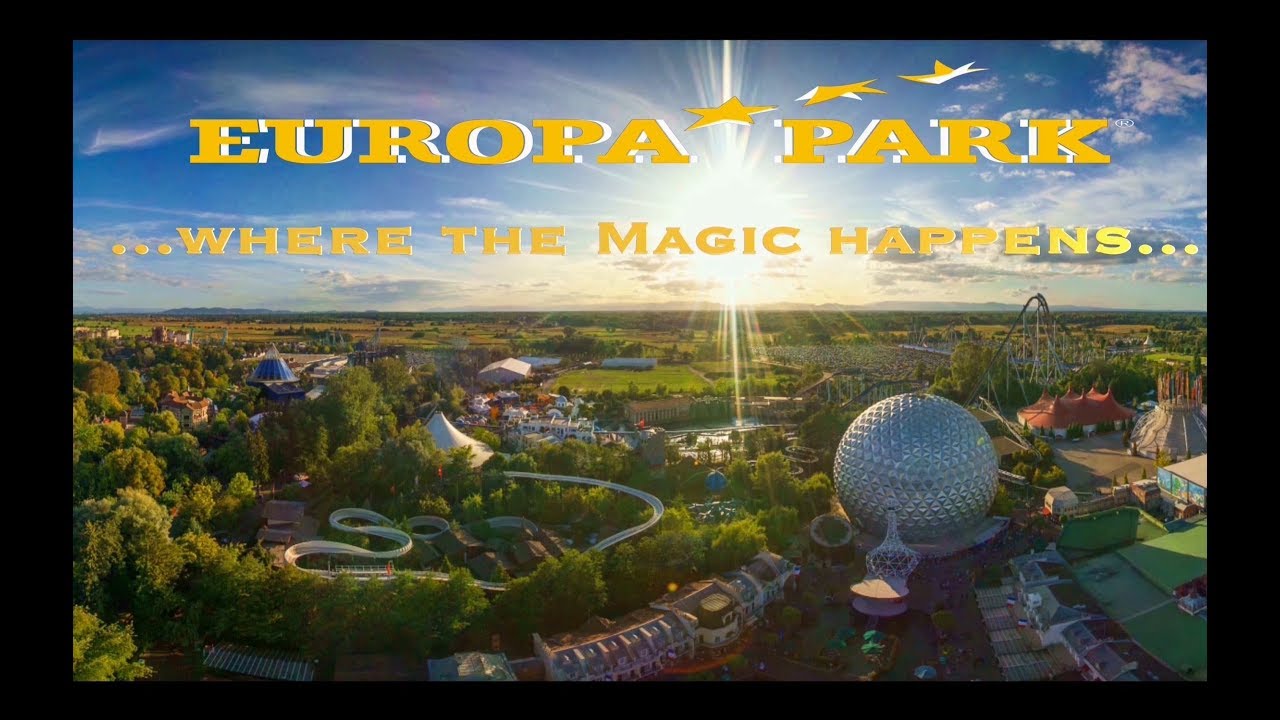 The very Best of EUROPAPARK - Where the Magic happens... Aerial Flying View - DJI Phantom 3 & OSMO