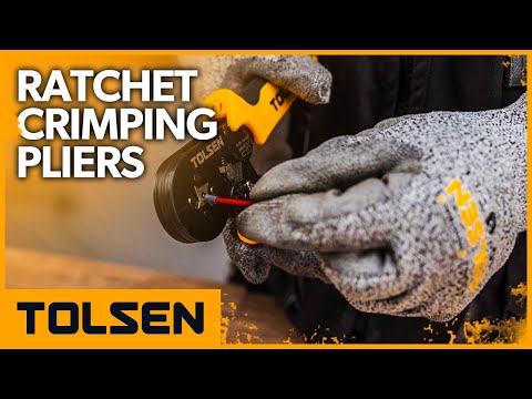 Кліщі для обтискання 175 мм Tolsen, відео 1