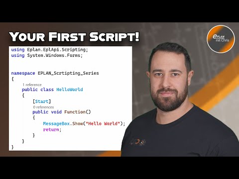 EPLAN Scripting: Run Your First Script Today