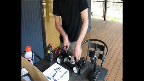 Nitro RC Basics - How To Start Your Radio Control Car (Part 3 of 4)