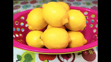 ¿Con qué no se deben guardar los limones?