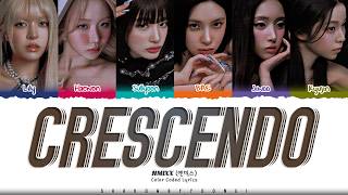 NMIXX 'Crescendo' Lyrics (엔믹스 Crescendo 가사) [Color Coded Han_Rom_Eng] | ShadowByYoongi
