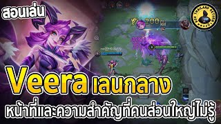 สอนเล่น Veera และความสำคัญของตำแหน่งเลนกลาง ในเกม RoV - หลวงป๊า Solo Rank