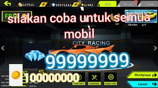 Cara hack atau cheat game city racing lihat balap mobil muda 2020 screenshot 4