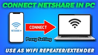 | WIFI HACK |How To Connect Netshare Wifi In PC/Mobile | Turn ON Wifi And Hotspot In Same Time |