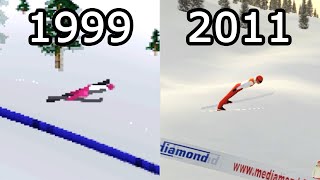 Evolution of Deluxe Ski Jump (1999-2011) screenshot 5