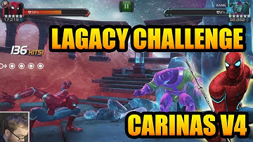 Lagacy 5 Star Stark Spidey Act 7 Challenge - 7.3 Kang - Carinas V4 - Marvel Contest of Champions