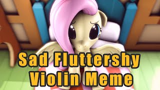 Fluttershy Sad Violin Meme [SFM Ponies]