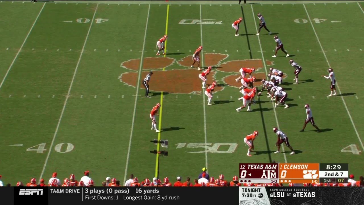 NCAA 2019  Week 02   Texas A&M Aggies - Clemson Tigers