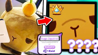 Pet Simulator X Titanic Capybara Plush Big Games with Code