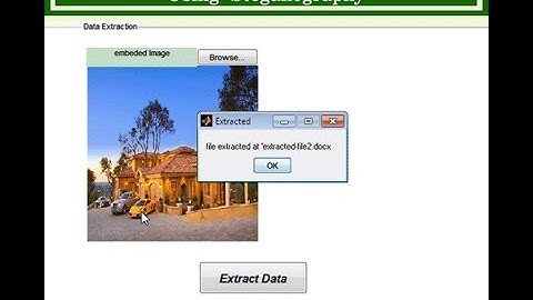 Hide Text in Images Using Steganography Matlab Project