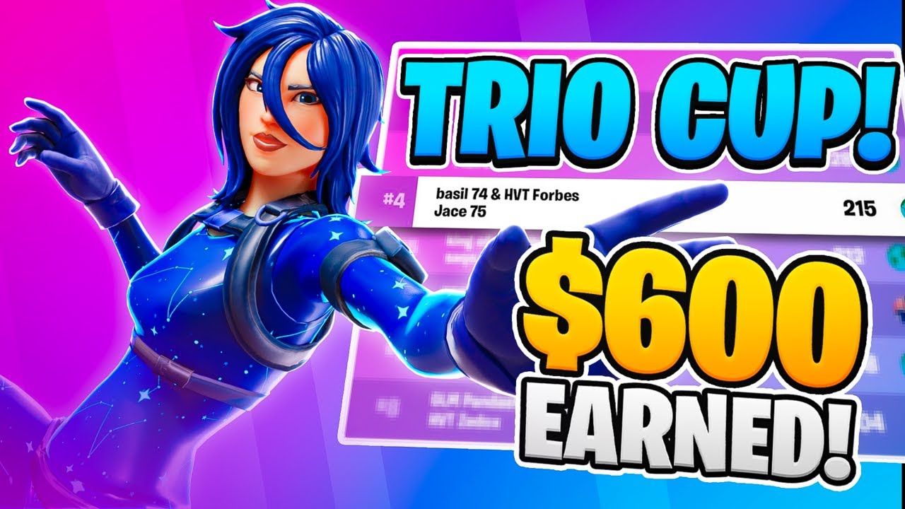 4TH PLACE TRIO CASH CUP 🏆 ($600)