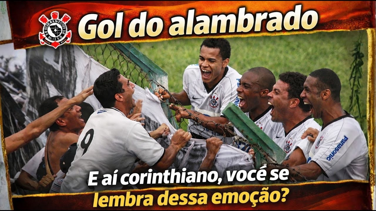 O primeiro gol de Ronaldo pelo Corinthians | O gol do alambrado