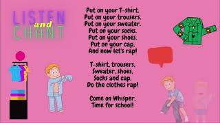 PDPc ENGLISH YEAR 2 UNIT 7 GET DRESSED VOCABULARY