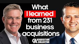 What I learned from 231 Business Acquisitions