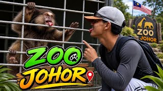    🦁🐒🐍The Wildest Day in Johor! | ZOO JOHOR @Ajexplorer152 