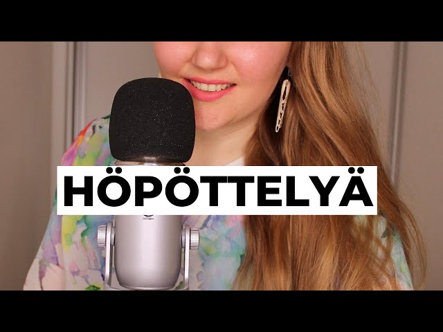 ASMR SUOMI - KUISKAILUA 💗 Kerron random asioita itsestäni & Naputtelen 💗  Whispering in Finnish 💗