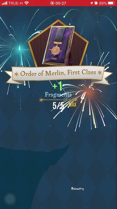 Order of Merlin, First Class - Brilliant Headmistress' Office - YouTube