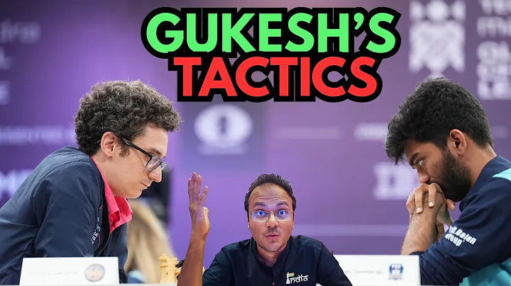 Gukesh's top notch tactics against World no.3 Fabiano Caruana | Global Chess League 2025