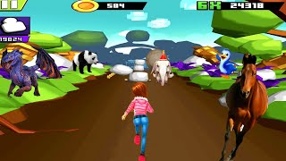 Fun Time with Subway Princess Runner Running at Forest Location - Best Android,iOS Gameplay HD screenshot 5